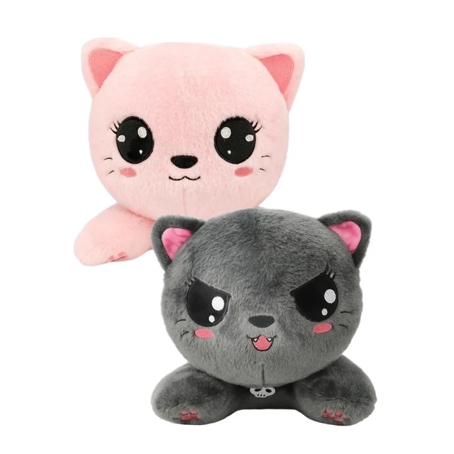 Cartoon 25cm Miss Misa And Moon Plushy Toys Cute Grey Skeleton Pink Wing Cat Dolls Soft Stuffed Animal Plush Kids Birthday Gifts - Movies & Tv AliExpress