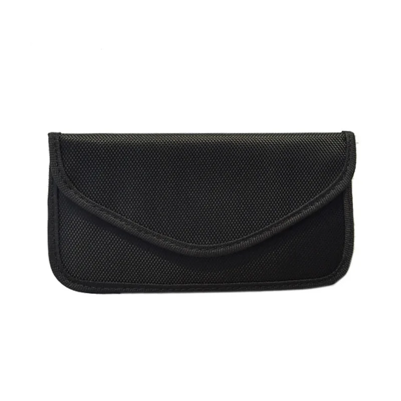 RFID Blocking Car Key Fob Protector Anti-Theft Signal Shielding Pouch for 6.5 Inch Smartphones Oxford Fabric Case