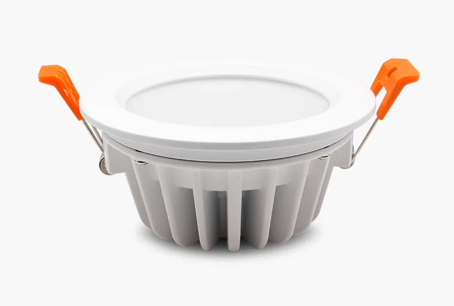 Waterproof Led Downlight Square Round Recessed Ceiling Downlight 5W 7W 12W 15W Ceiling Led Spot Lamp For Bathroom Toilet Balcony