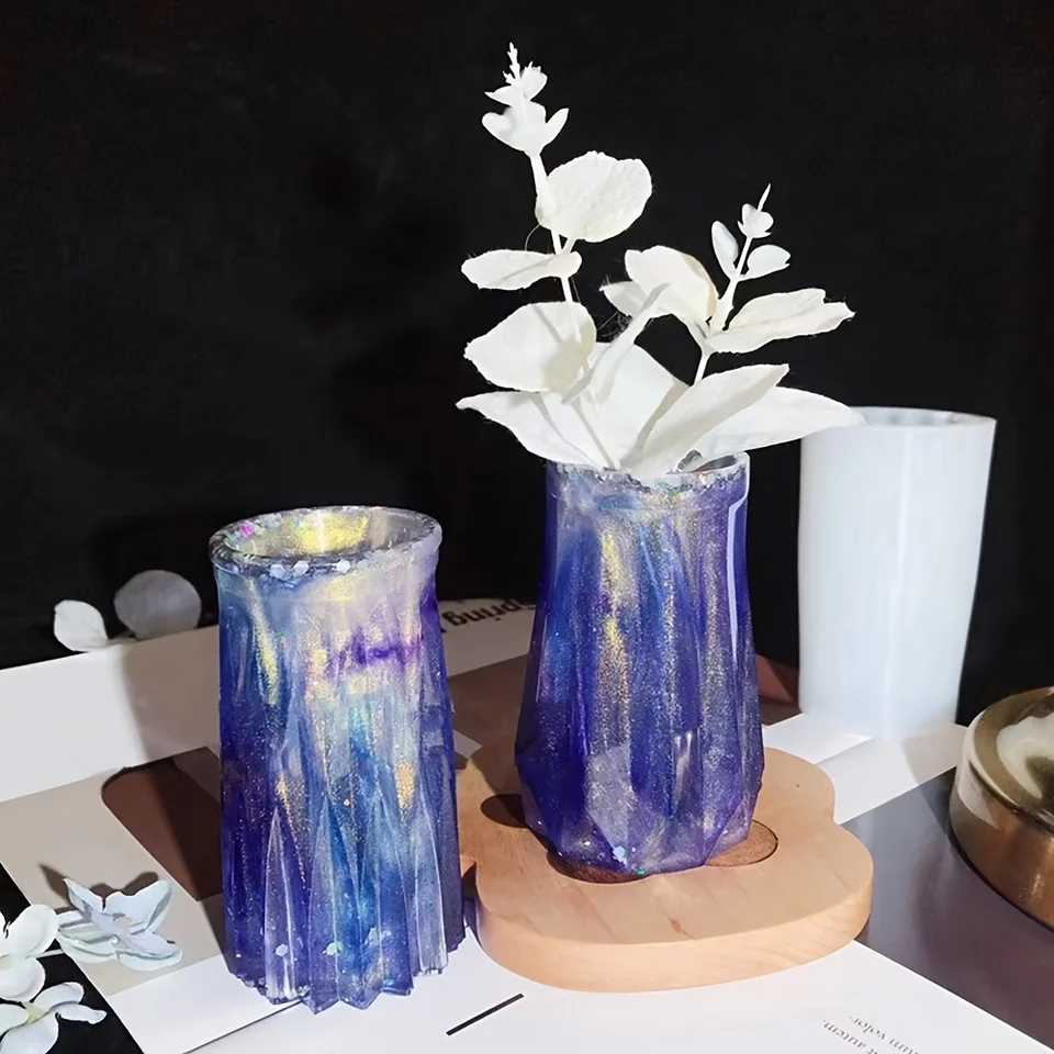 花瓶　手作り工芸品 TUKUMO まち針ストリングアート「花瓶」 (造花付き) 夏休み 自由
