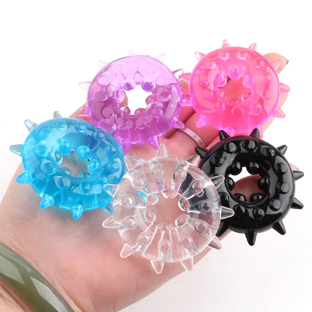 Reusable Penis Ring long lasting Silicone Semen Cock Ring Penis Enlargement Delayed Ejaculation Sex Toys For Men — view 2