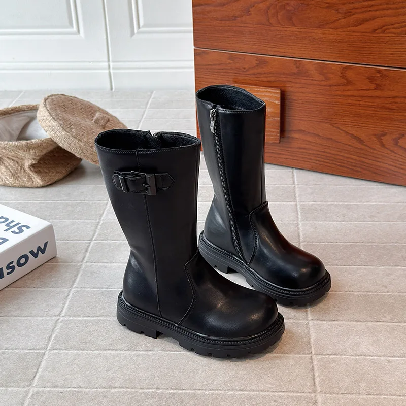 Girls Winter Boots Soft Anti Slip Korean Style