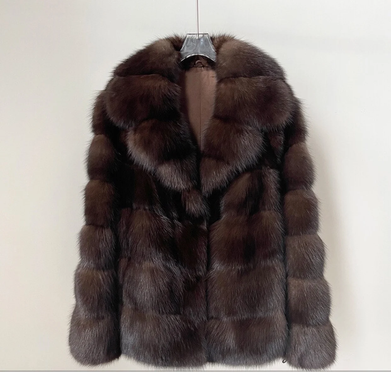 

2023 Women's Clothing Warm fur one-piece eco-friendly fur imitation mink jacket Autumn Winter New 117