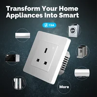 MOES Tuya ZigBee Smart Socket UK Wall Embedded Outlet Energy Monitor Indicator App Remote Control Voice Cotrol Alexa Google Home - Image 5