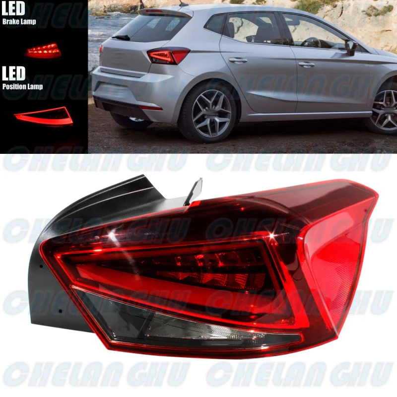 

Задний правый задний фонарь для SEAT ibiza 2018 2019 2020 2021 2022 2023 LHD, Аксессуары для автомобилей 6F0945208H