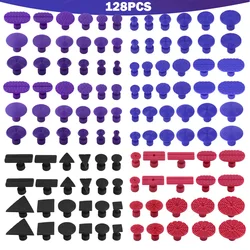 Premium Paintless Dent Repair Glue Tabs for Auto Body Restoration, Various Sizes (128PCS)