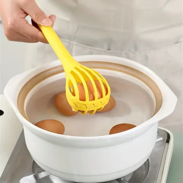 Multifunzionale 3 In 1 Frullino per le uova Miscelatore per il latte Pasta Noodle Pinze Manuale Clip per alimenti Separazione del bianco dell'uovo Strumento di cottura Gadget da cucina 3
