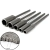 1pcs 150mm Length Extra Deep Bolt Nut Driver Bit 1/4 inch 6.35mm Hex Shank Wrench Socket Screw Driver for Power Tool 6-19mm 1