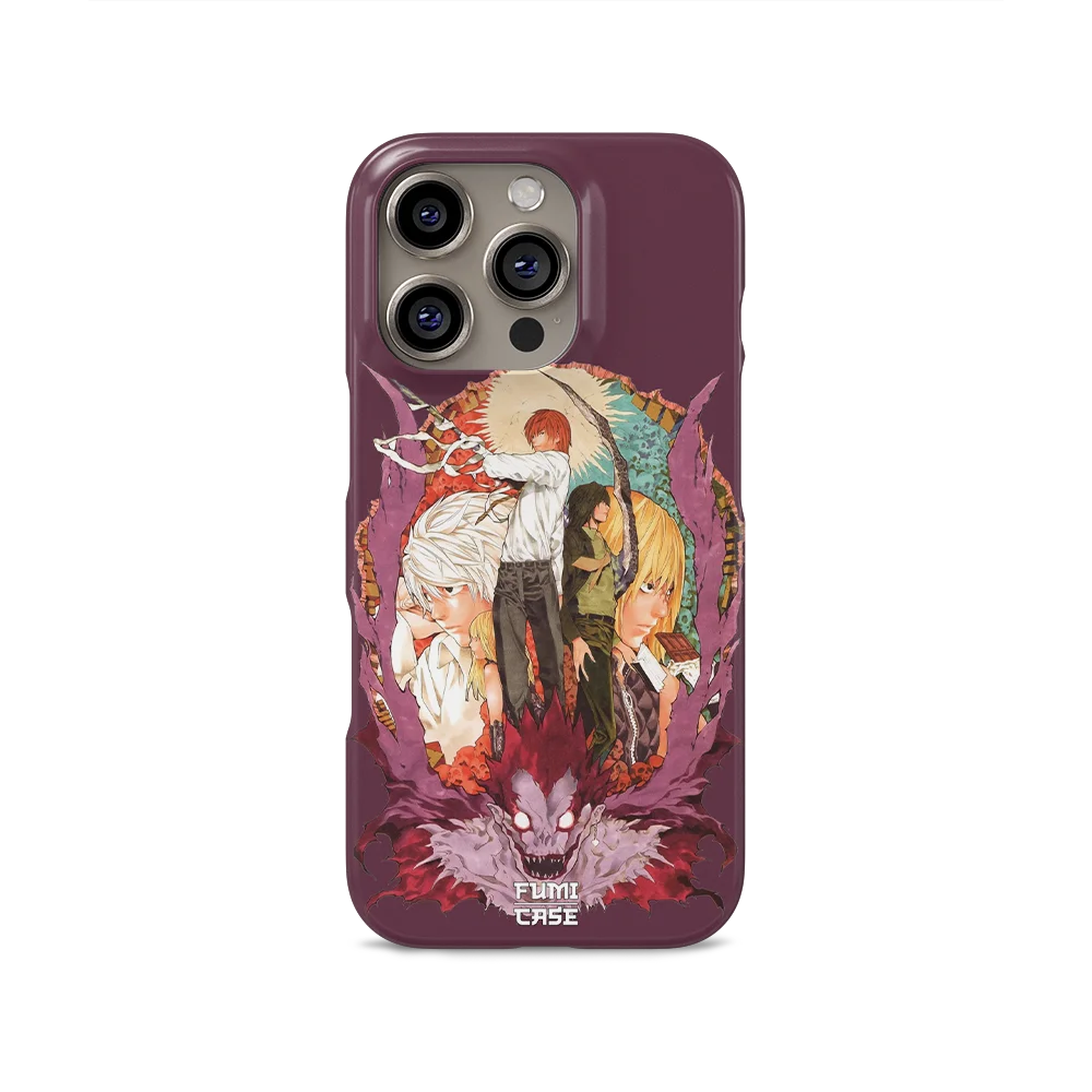 Stylish DEATHS NOTES Anime Double-Layer Phone Case