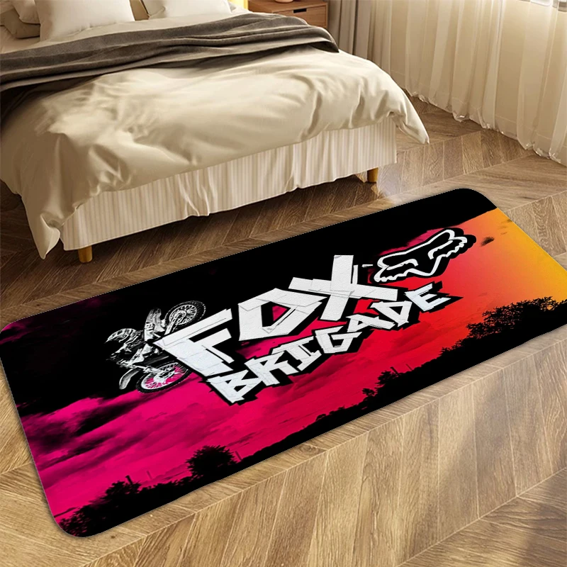 

Rug for Bedroom F-Fox Bathroom Living Room Floor Carpet House Entrance Mat Funny Doormat Floor Mats Front Door Home Decorations