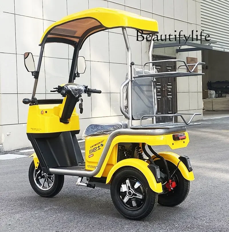 

Electric Tricycle Bobby Car Inclined Drop-Resistant Non-Slip Tumbler with Canopy Electric Toy Motorcycle Takeaway