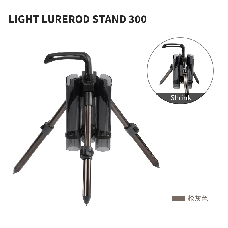 LETOYO ROD STAND 530 Portable Fishing Rod Support Tripod Fishing