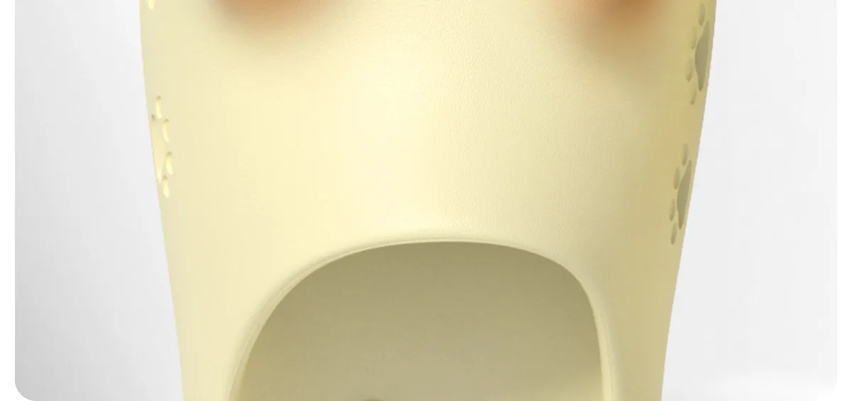 Neue süße Katzenpfoten-Hausschuhe für Damen, ultraleichte Clogs mit Katzenmotiv für den Außenbereich, Sommer-EVA-Hausschuhe, rutschfeste Strand-Slides – Detail 11