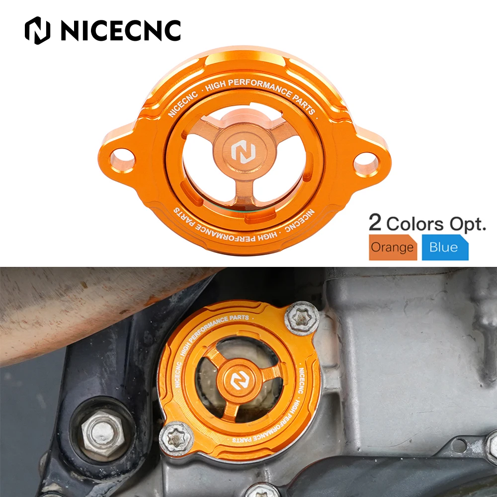 

CNC Aluminum Engine Oil Filter Cover For KTM 790 Duke 2018-2023 790 Adventure/R 2019-2023 890 Duke 890 Adventure/R 2021-2023