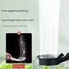 High Pressure Shower Head with Filter 5 Modes Water Saving Nozzle Powerful Pressurized Spa Shower Faucet Bathroom Accessories 4