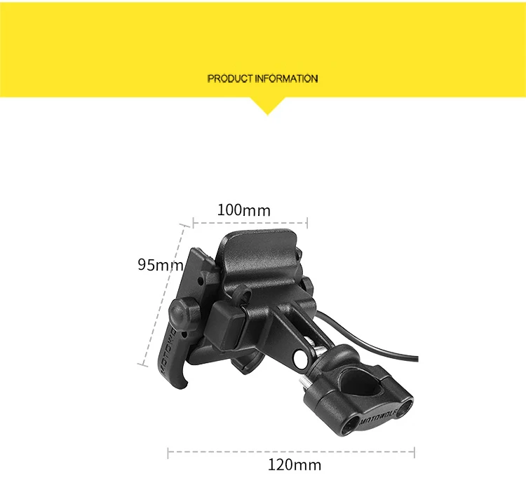 Aluminum Alloy Motorcycle Motorbike Handlebar Phone Holder Universal Rearview Mirror Bike Bicycle Holder Soporte Celular Moto flexible mobile holder