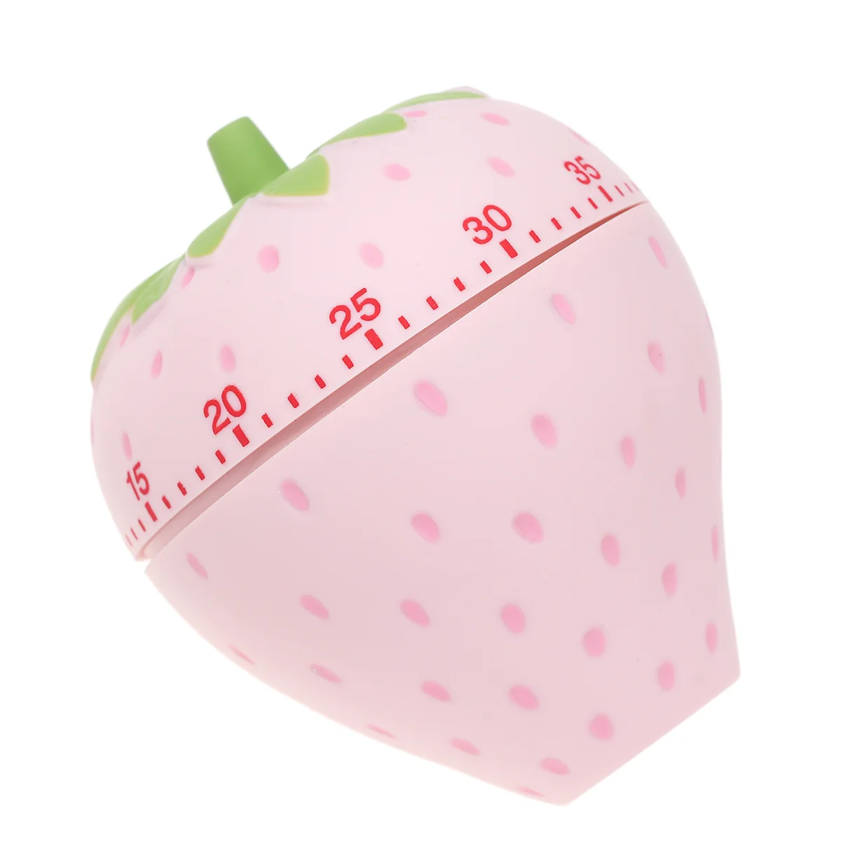 

Strawberry Shape Kitchen Timer Adorable Novelty Mechanical Rotating Alarm Clock Manual Cooking Timer Decor Gift for Kids