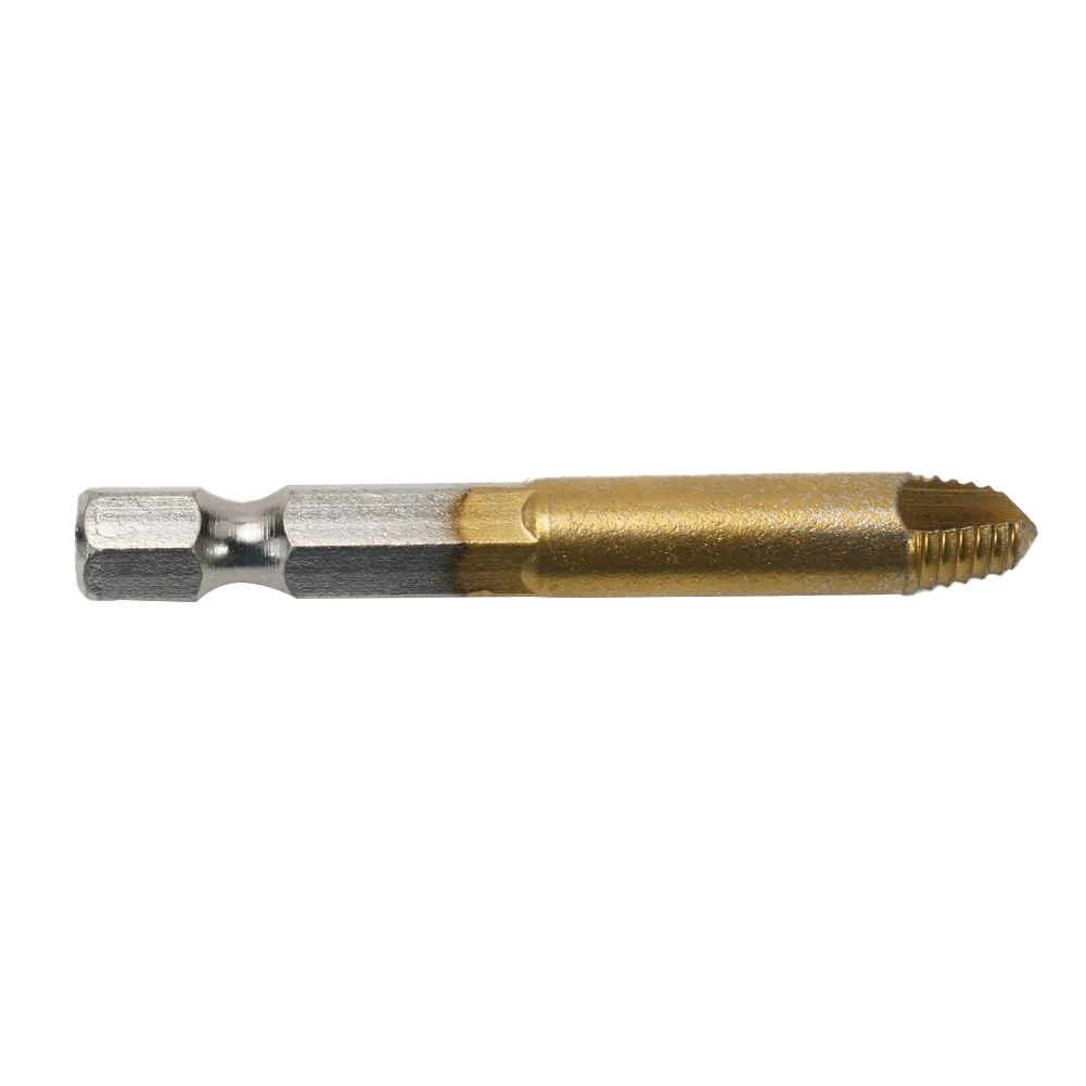 

Screw Removal Tool Screw Extractor Broken Bolt Damaged For Wood And Machine Screws HSS Hexagon Handle 1/4'' Brand New