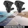 2Pcs Car Windscreen  Washer Jet  Spray Nozzle  For Hyundai For Tucson 986302E100 Dual Holes Windshield Nozzle Water Spray Jet 1