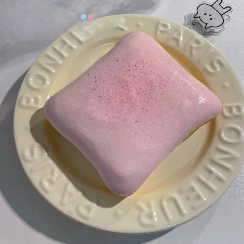 Soft Simulated Toast, Squeezing Toys, Slowly Rising Pressure To Relieve Sensory Anxiety, Autistic Children Fun and Healing