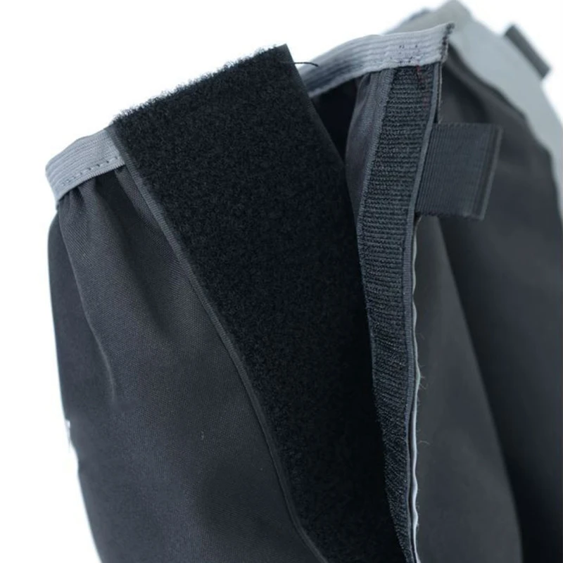 Surchaussures unisexes réutilisables et imperméables pour vélo, moto et randonnée, avec réflecteurs de sable et de pluie._voghion.com