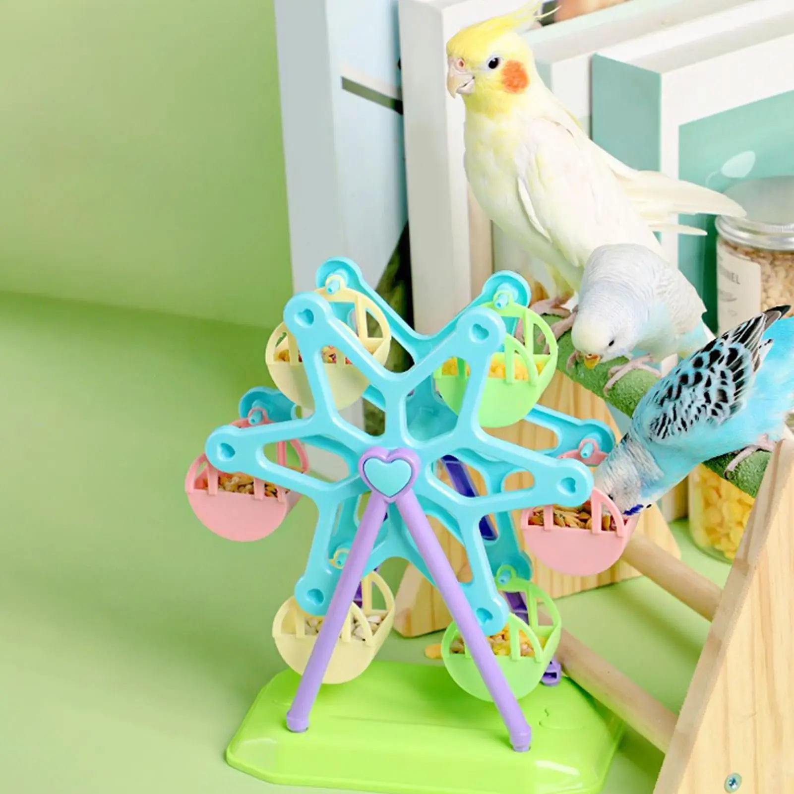 Bird Foraging Wheel Toy 5
