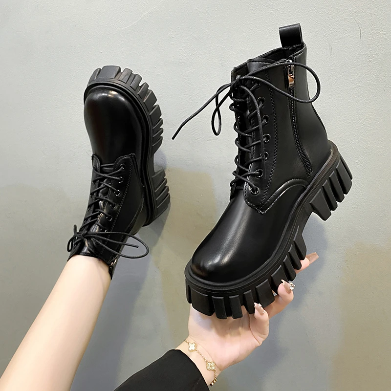 Women-s-Designer-Punk-Motorcycle-Boots-2023-Autumn-Winter-Fashion-Side ...