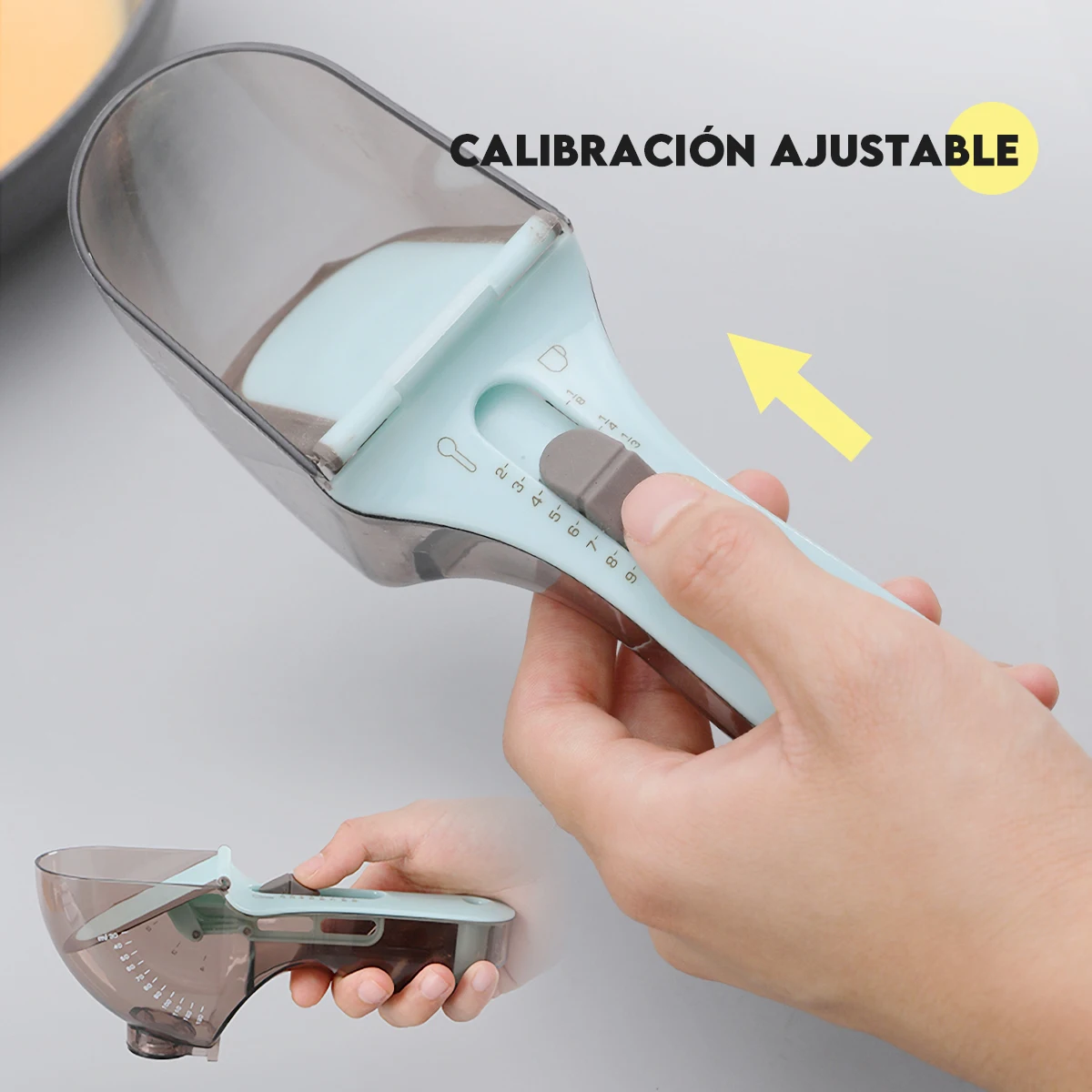 2pcs Adjustable Measuring Spoons for Kitchen Nutrition
