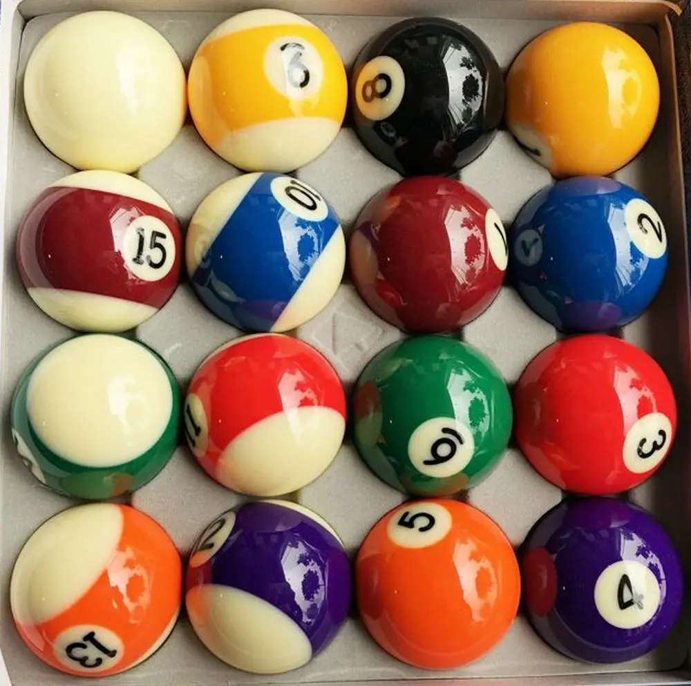 Phenolic Snooker Billiards Pool Ball 2-1/16" Set