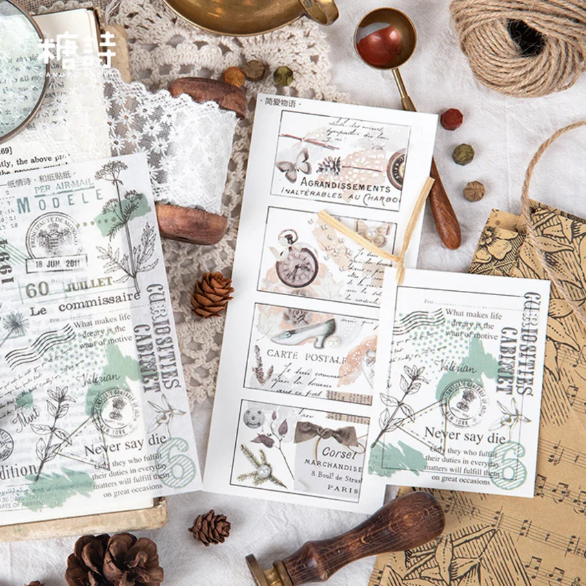 3pcs/lot Sweet store series Decorative Sries Stickers Scrapbooking DIY Diary Album Stick Label Gift for Party