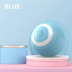 Interactive Self-Moving Electric Rolling Ball Toy (Blue)