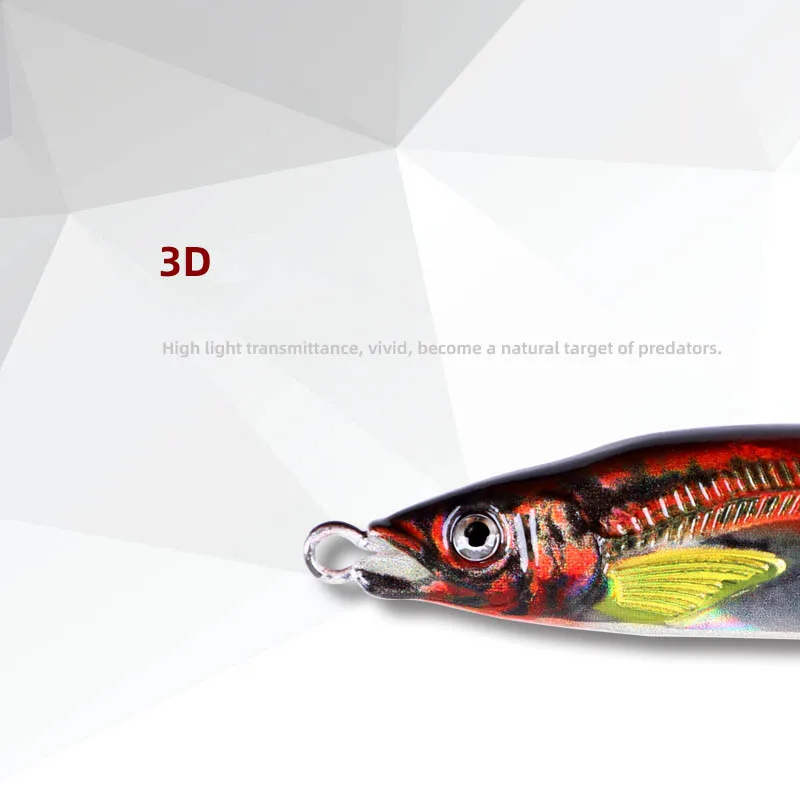 6Pcs Señuelos Pesca, Ojos 3D Señuelo de Pesca Suave Vinilos de Pesca para  Lubina Lucio Carpa Cebo Artificial de un Solo Gancho Cola Grande Señuelo de