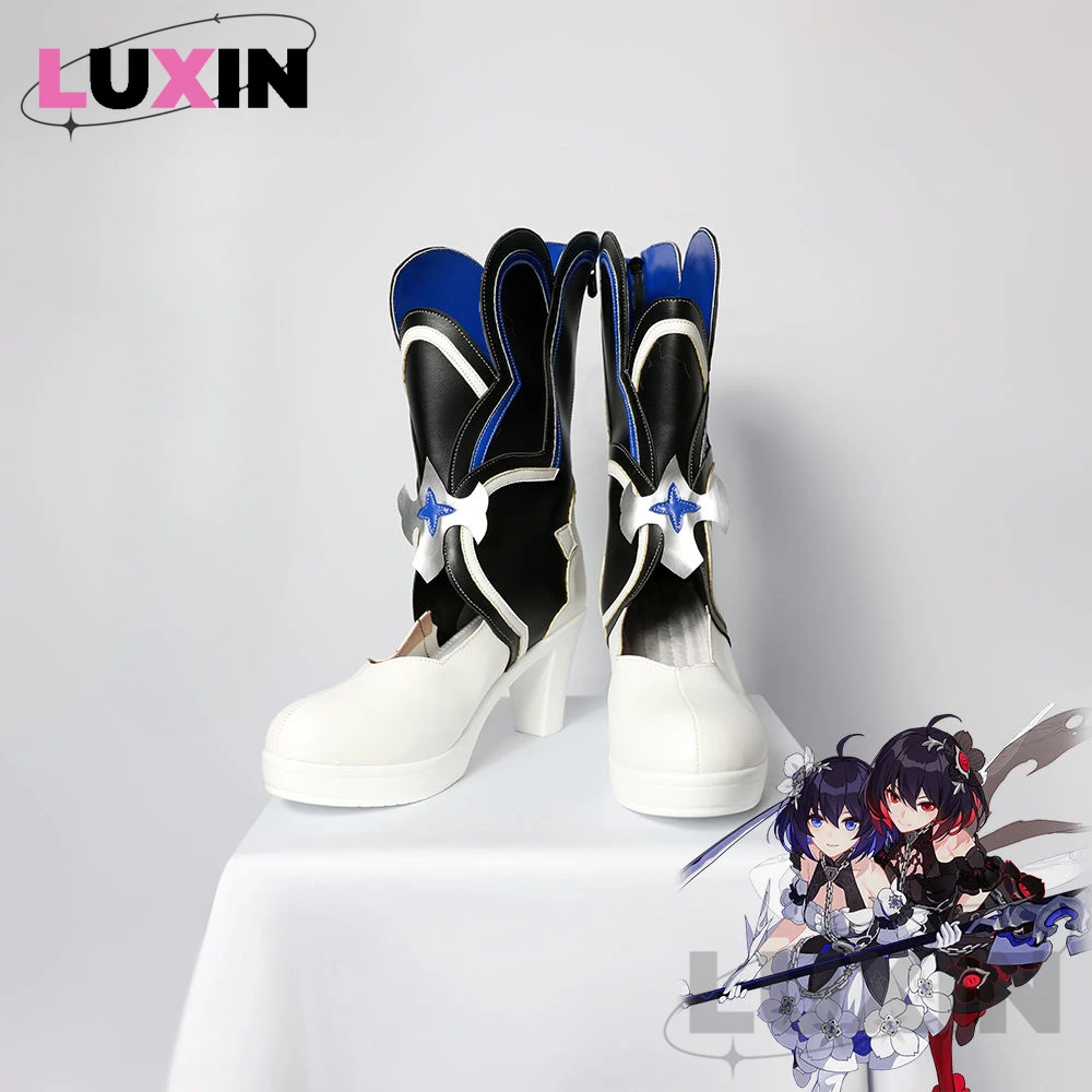 

Сапоги для косплея Seele Vollerei, косплей хонкай ударные, 3-я комиксная Аниме обувь для косплея