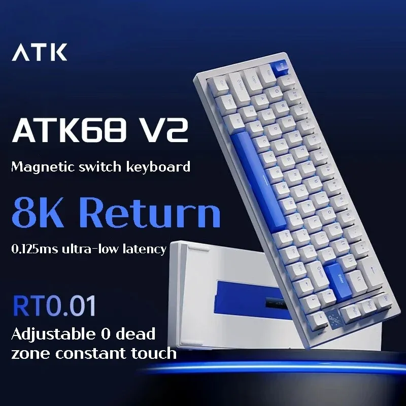 ATK 68 V3 ESports Hall Effect Mechanical Keyboard CNC ATK 68 V3 ESports Hall Effect Mechanical Keyboard CNC
