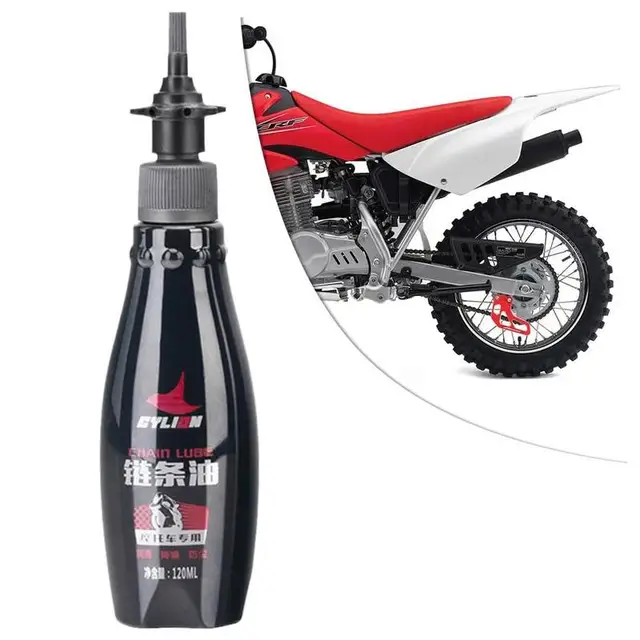 Engine Oil Motorcycle Chain Lubricant Agent 120ml Motorcycle Lubrication  Kit Against Oil Protection chain Long-lasting lube E9C2 - AliExpress