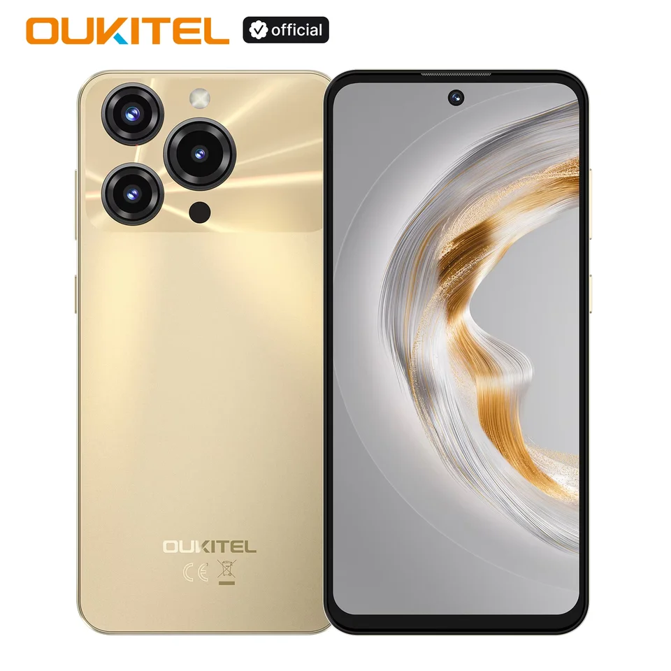 OUKITEL C69 Android 15 スマートフォン、7.2インチ HD+ 大画面 24GB(8