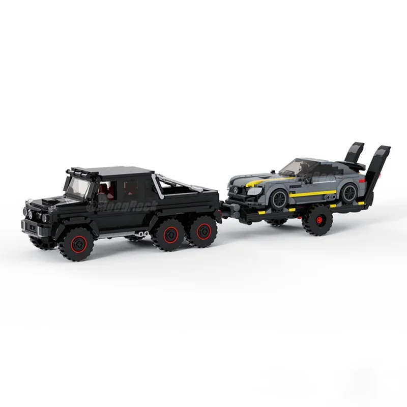 

MOC Building Blocks of City Vehicle,MOC G63, 6x6,G650,Landaulet,Building Bricks,Educational Assembly,DIY Birthday Gifts,Hot Sale
