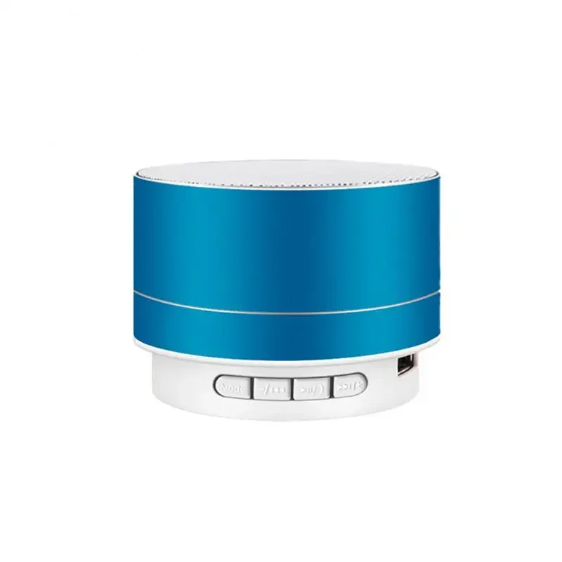 Alüminyum Alaşımlı, Renkli LED Işıklı, Eller Serbest Subwoofer'lı ve TF Destekli Akıllı A10 Kablosuz Hoparlör