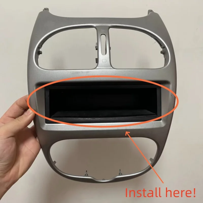 821176 9634511577 For Peugeot 307 3008 Dashboard Fascia Panel Glove Box Storage