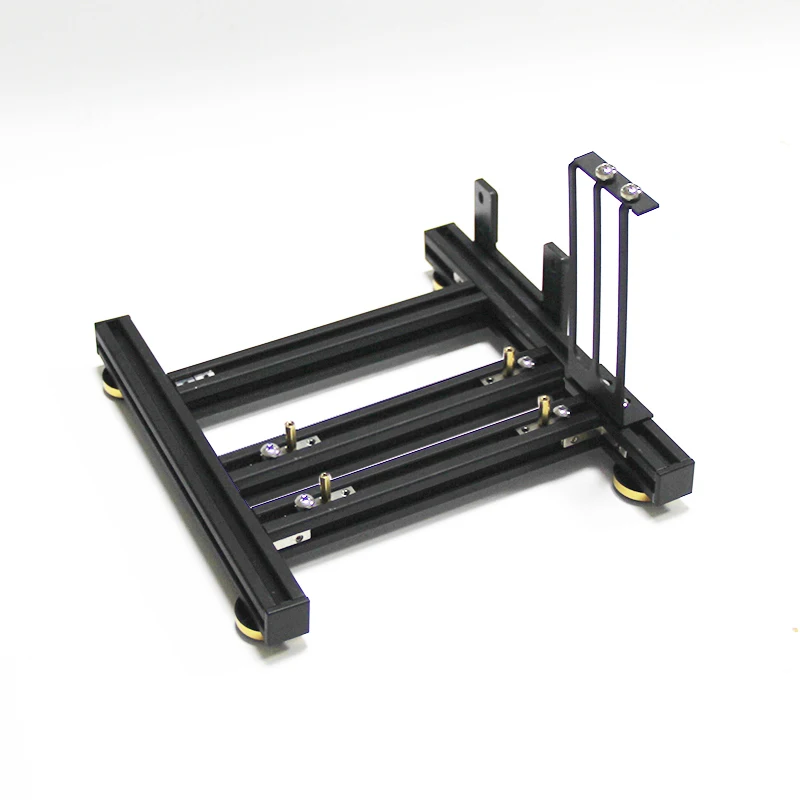 Placa Gráfica Externa Rack de Refrigeração Suporte de Alimentação Atx Suporte de Gpu Duplo Base de Alumínio Diy - Imagem 5