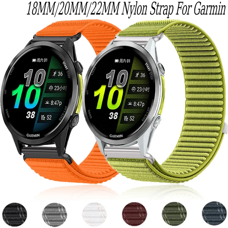 Nylon Smartwatch Strap - Adjustable Band in Multiple Sizes