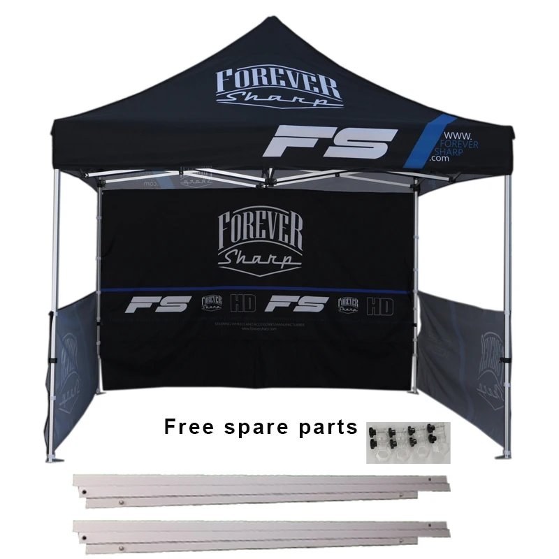 Teanling 10x10 Pop Up Canopy With Side Walls 3x3 Resealable Gazebo Canopy Outdoor With Frame Full And Color