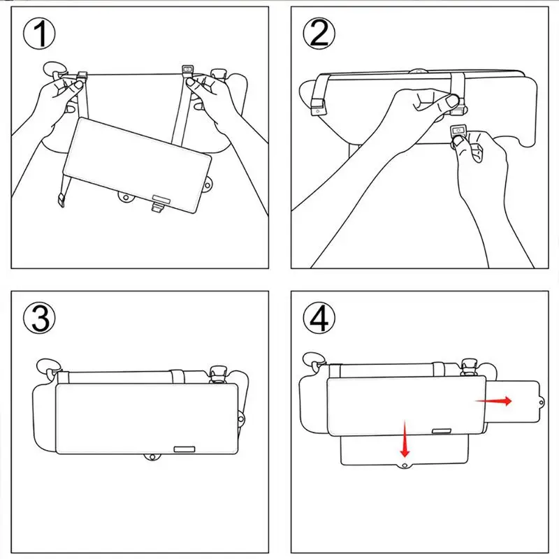 WANPOOL Parasole Antisole Visiera Antiabbagliante Anti-riflesso per