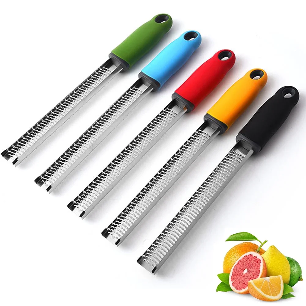 Zester & Grater for Cheese, Lemon, Lime, Orange, Citrus, Garlic