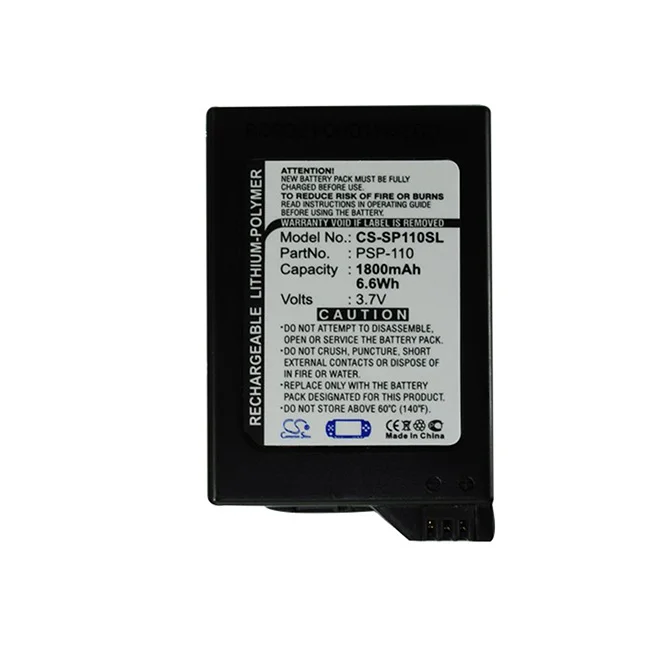 Cameron Sino 1800Mah Batteria Per Sony Psp-1000 Psp-1000G1 Psp-1000G1W Psp-1000K Psp-1000Kcw Psp-1001 Psp-1006 Psp-1004 Psp-110