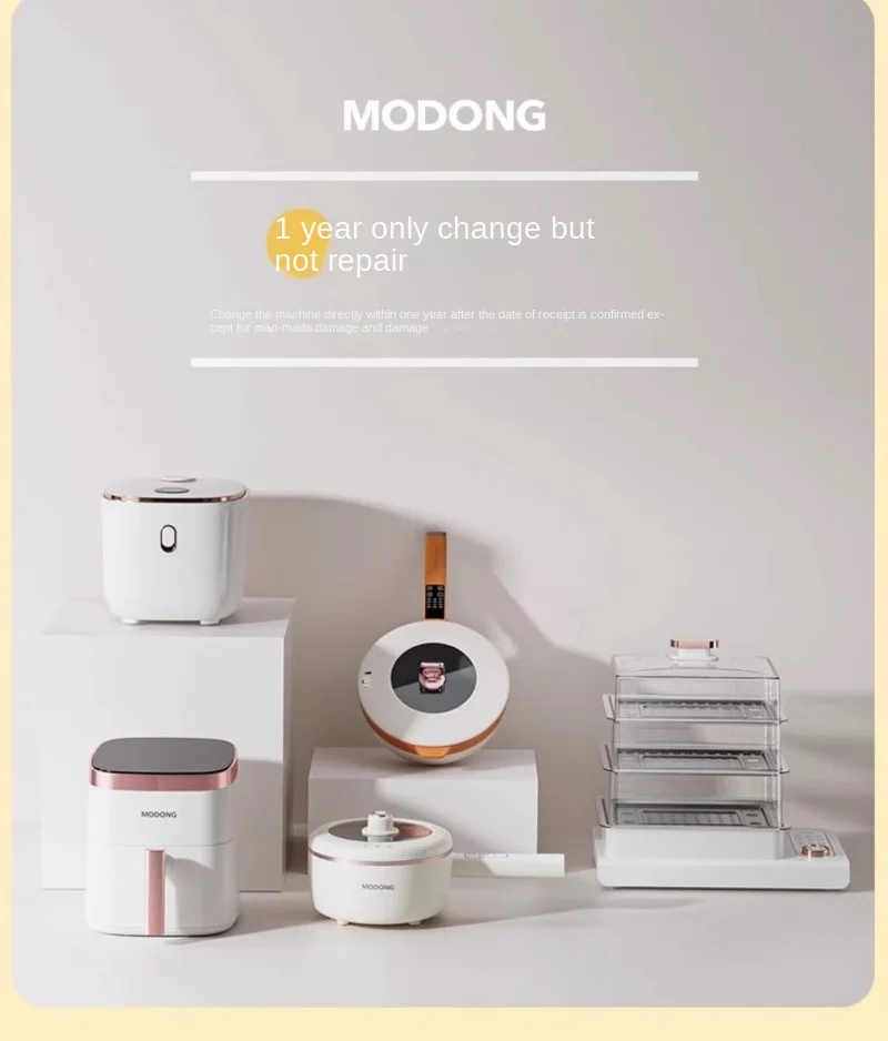 Description Picture 5 of item110V mini electric cooking pot household small multi-functional hot pot electric steamer rice cooker American small appliances