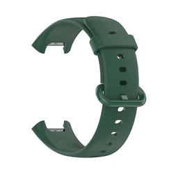 Soft TPU Silicone Replacement Strap for Smart Watches - Comfortable Wristband Bracelet Accessory (Deep Green)