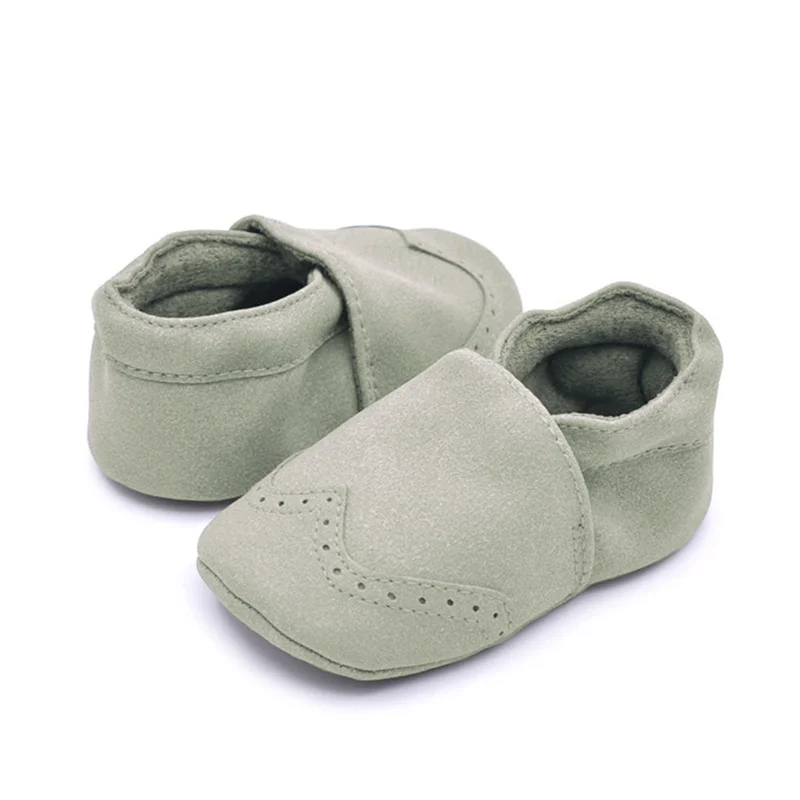 Baby Nubuck Leather Shoes Infant Toddler Girl Boy Soft Moccasins Newborn First Walk baby shoes