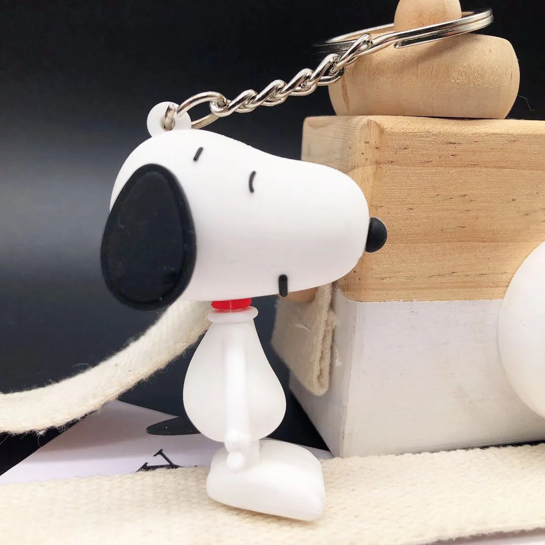 Snoopy Keychain Schoolbag Charm Silicone Bag Pendant Exquisite Kawaii  Silicone Wallet Charm Anti-loss Ornament Cute Girls Gift - AliExpress