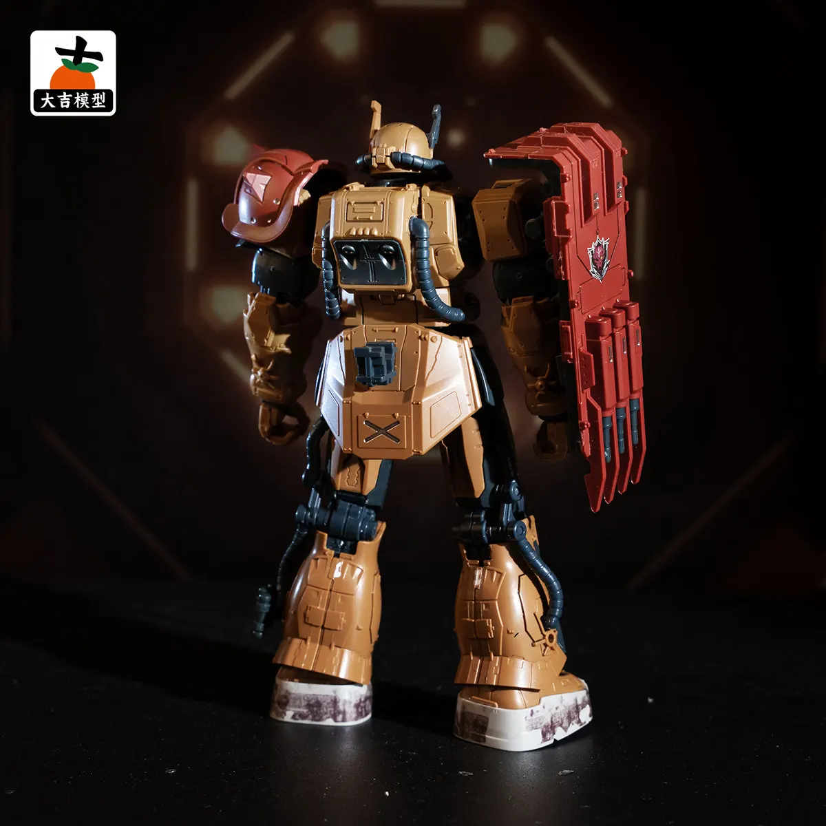 HG 1/144 Zaku II Type Solari Requiem Version Action Figure Assembly Model Kit Movable Joint Mecha Plastic Model Collectible Gift